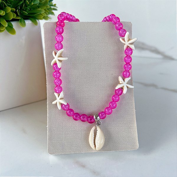 Choker Miçangas Bijuteria Sereismo