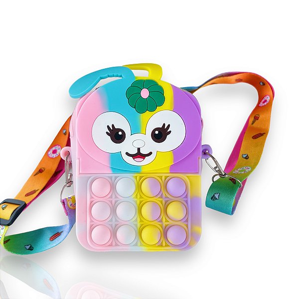 Bolsa Infantil Pop It Coelho
