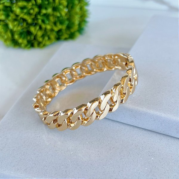 Bracelete Folheado Ouro 18k Elos