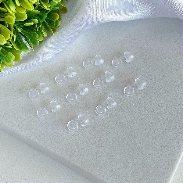 Kit 10 Pares Tarraxa Silicone