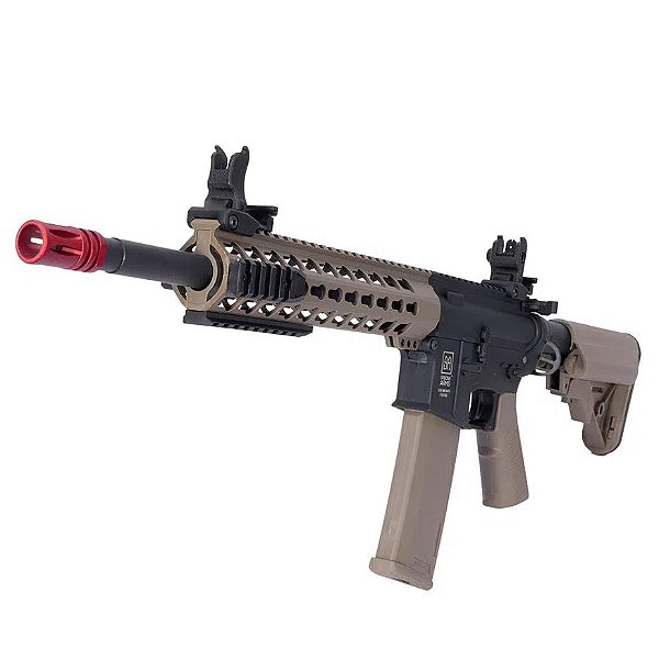 RIFLE DE AIRSOFT AEG M4 SA-F02 HALF TAN SERIE FLEX - SPECNA ARMS