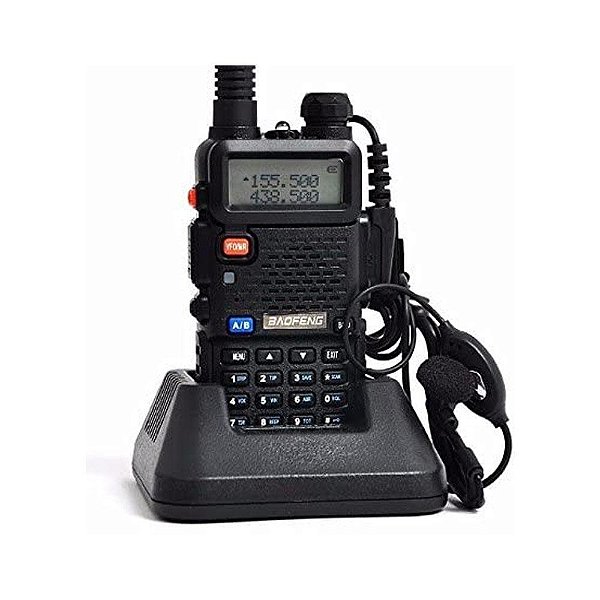 Rádio Comunicador UV5R Baofeng 5W