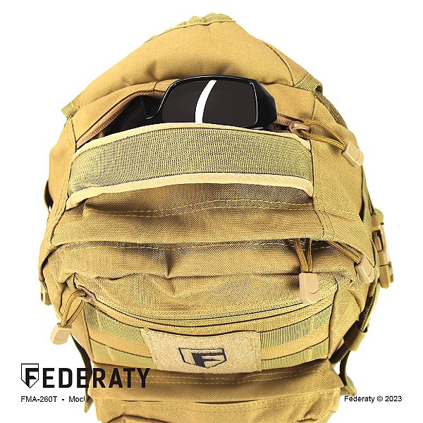 MOCHILA TÁTICA ASSAULT 15+2L TAN