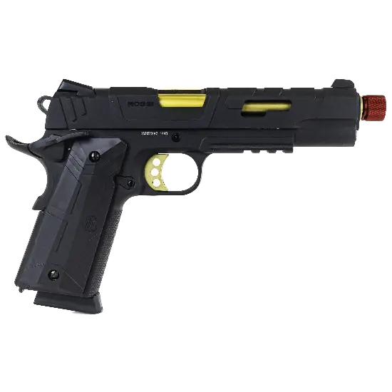 PISTOLA AIRSOFT ROSSI REDWINGS GOLD 1911 GREEN GAS