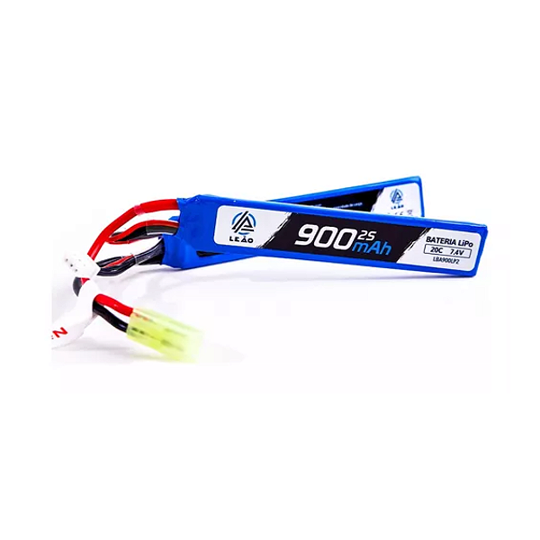 Bateria Lipo 7,4V x 900mAh (2 Pack) - Leão