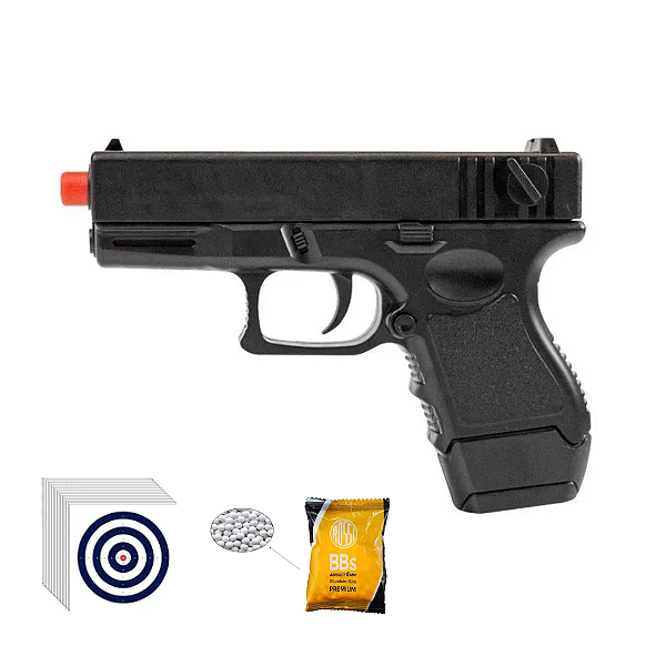 Pistola de Airsoft VG GK Short V45 Mola 6mm - Rossi