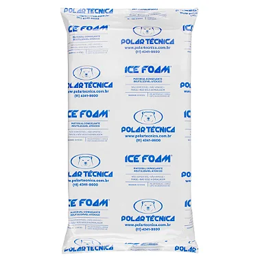 Gelo Artificial Espuma Ice Foam 2500g | Caixa Fechada com 05 Unidades