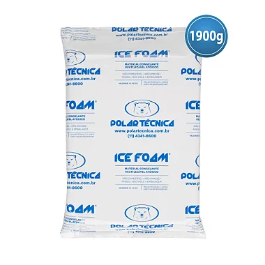 Gelo Artificial Espuma Ice Foam 1900g - Caixa Fechada Com 08 unidades