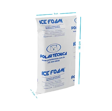 Gelo Artificial Espuma Ice Foam 400g | Kit Com 03 unidades