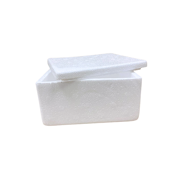 Caixa Termica EPS ISOPOR® 0,8L Parede Simples - So Caixa