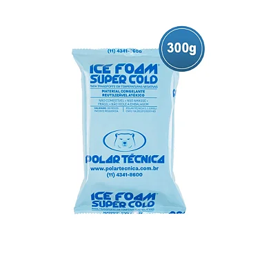 PCM Ice Foam Super Cold® 300g | Caixa Fechada com 42 Unidades