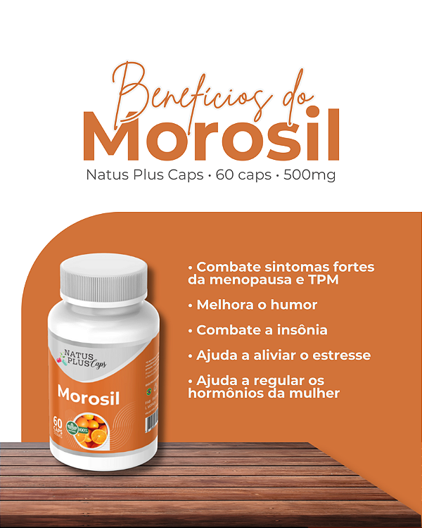 Morosil |Natus Plus 60 Capsulas - 500mg
