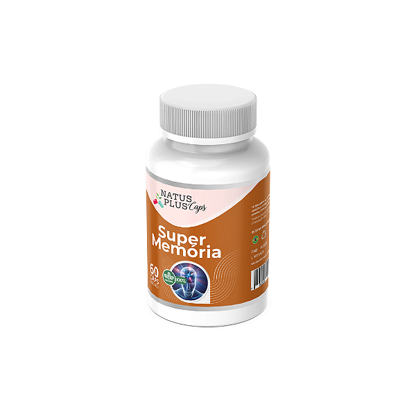 Super Memória Natus Plus | 60 Capsulas -  500mg