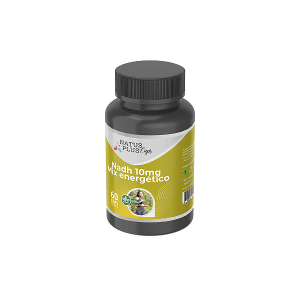 Nadh 10mg Mix Energético Natus Plus | 60 Capsulas -  500mg