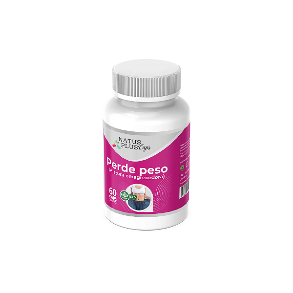 Perde Peso( Mistura Emagracedora) Natus Plus | 60 Capsulas - 500mg