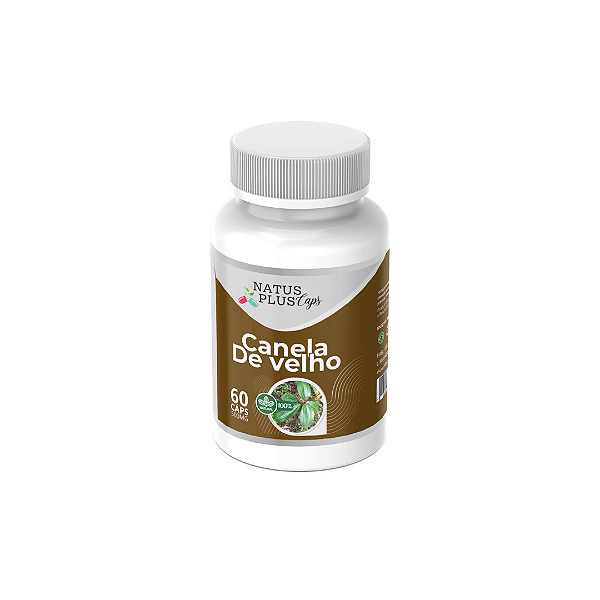 Canela De Velho Natus Plus | 60 Capsulas - 500mg