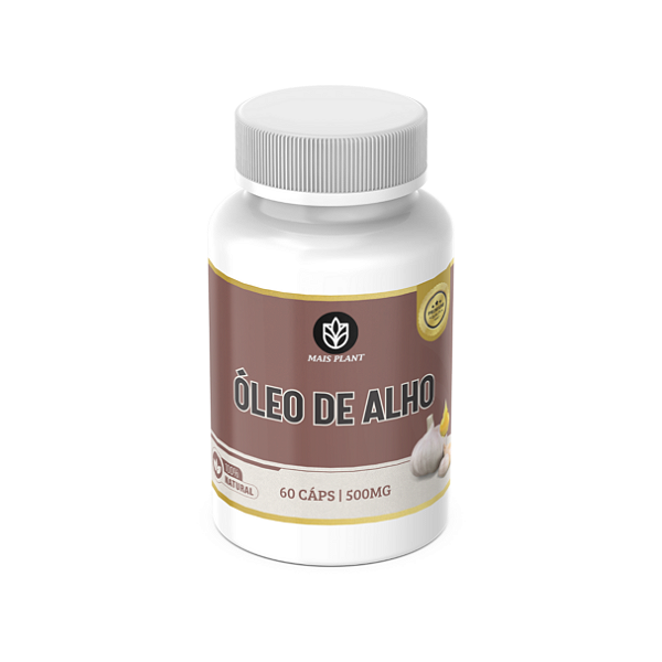 Óleo de Alho Mais Plant | 60 Capsulas -  500mg