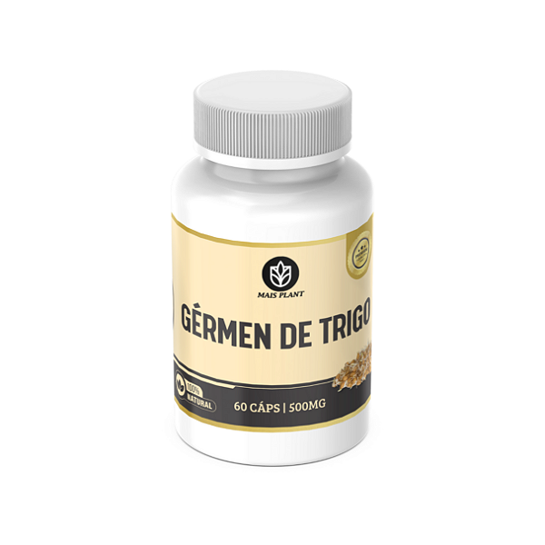 Gérmen de Trigo Mais Plant | 60 Capsulas -  500mg
