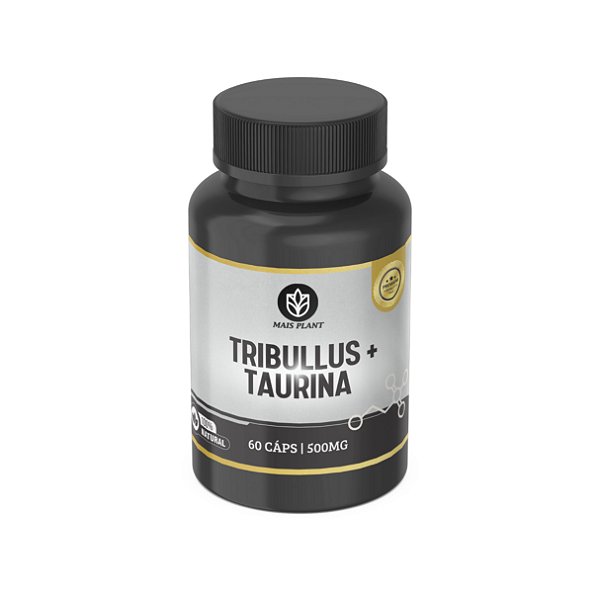 Tribullus + Taurina Mais Plant | 60 Capsulas -  500mg
