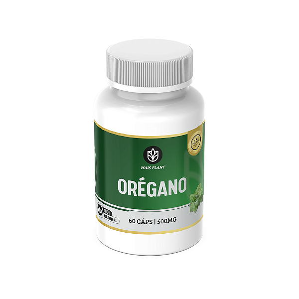 Orégano Mais Plant | 60 Cápsulas - 500mg