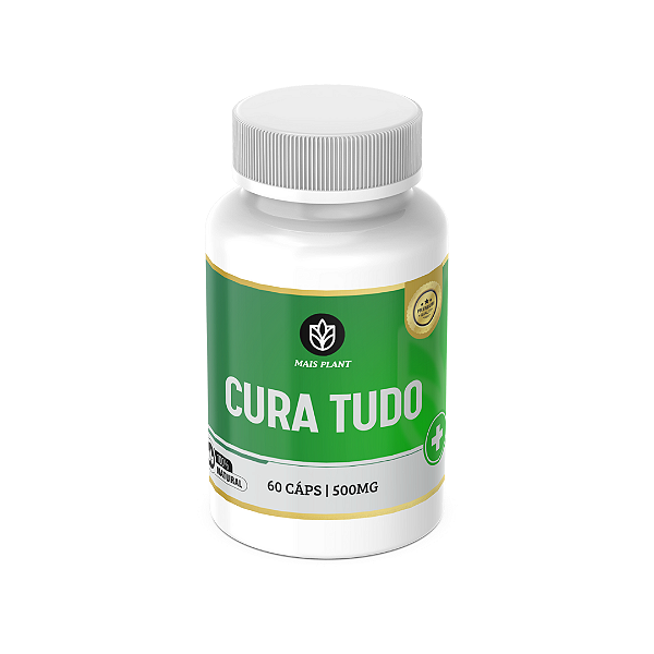 Cura Tudo Mais Plant | 60 Cápsulas - 500mg