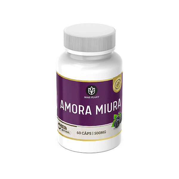 Amora Miúra Mais Plant | 60 Cápsulas - 500mg