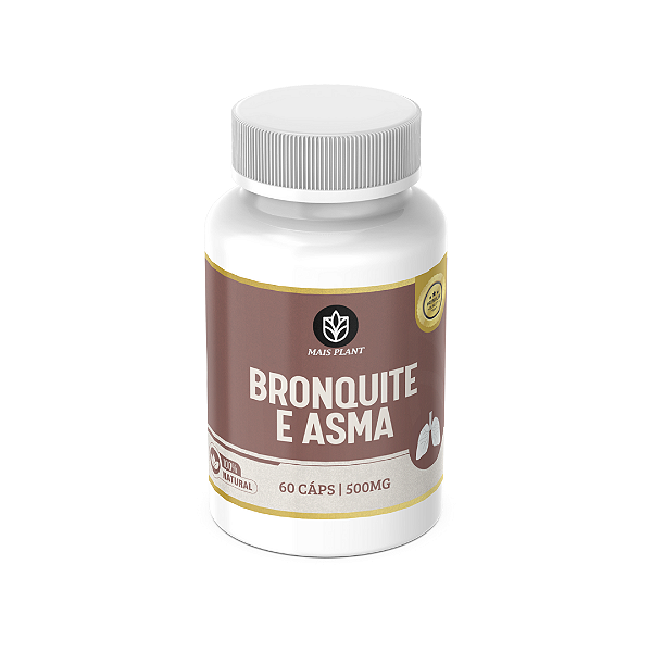 Bronquite e Asma Mais Plant | 60 Capsulas - 500mg