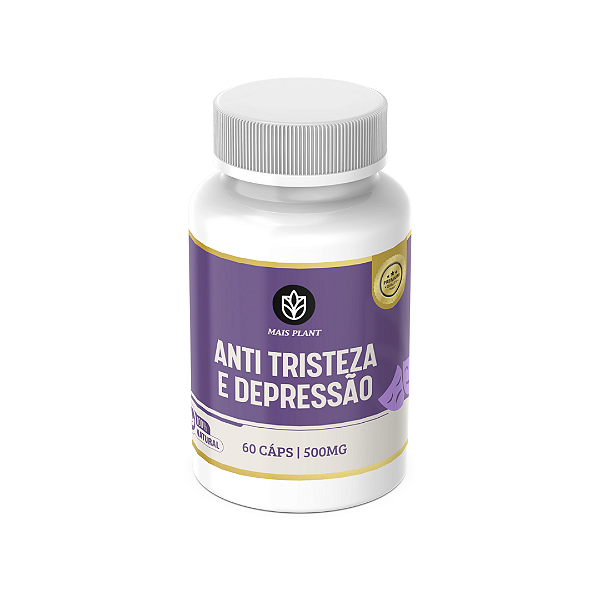Anti Tristeza e Depressão Mais Plant | 60 Cápsulas - 500mg
