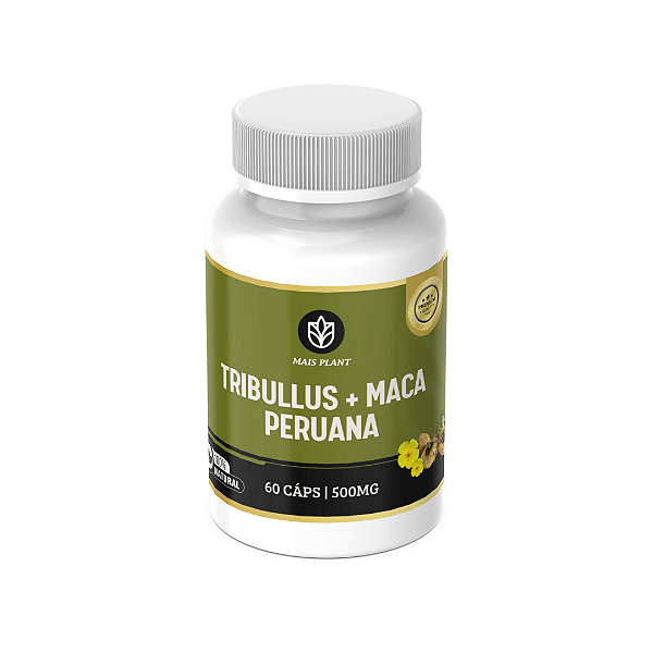 Tribullos+ Maca Peruana Mais Plant | 60 Capsulas - 500mg