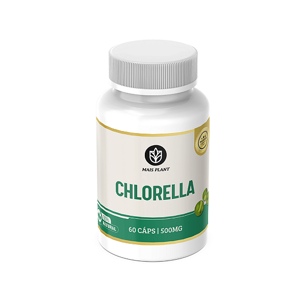 Chlorella Mais Plant | 60 Cápsulas - 500mg