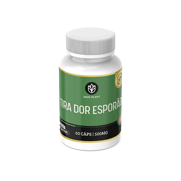 Alivia Esporão Mais Plant | 60 Cápsulas - 500mg