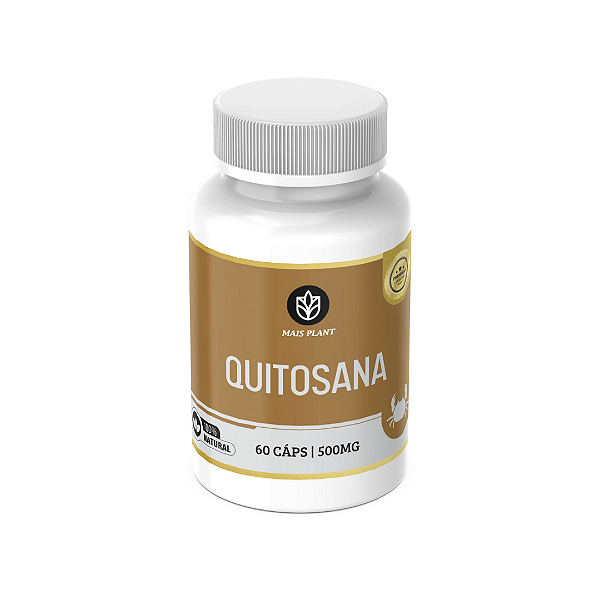 Quitosana Mais Plant | 60 Cápsulas - 500mg