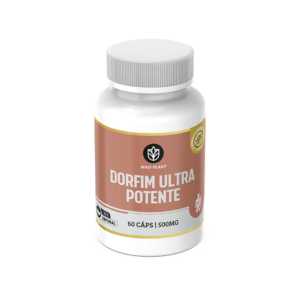 Dor Fim Ultra Potente  Mais Plant | 60 Cápsulas - 500mg