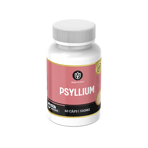 Psyllium Mais Plant | 60 Cápsulas - 500mg