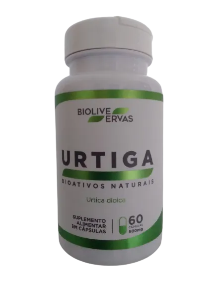 Urtiga Biolive Ervas |   60 Cápsulas - 500mg