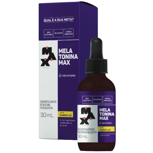 Melatonina Max 30ml Maracujá