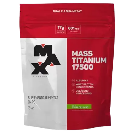 Mass Titanium Refil 3kg Torta de Limão