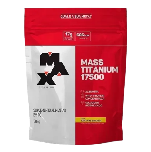 Mass Titanium Refil 3kg Torta de Banana