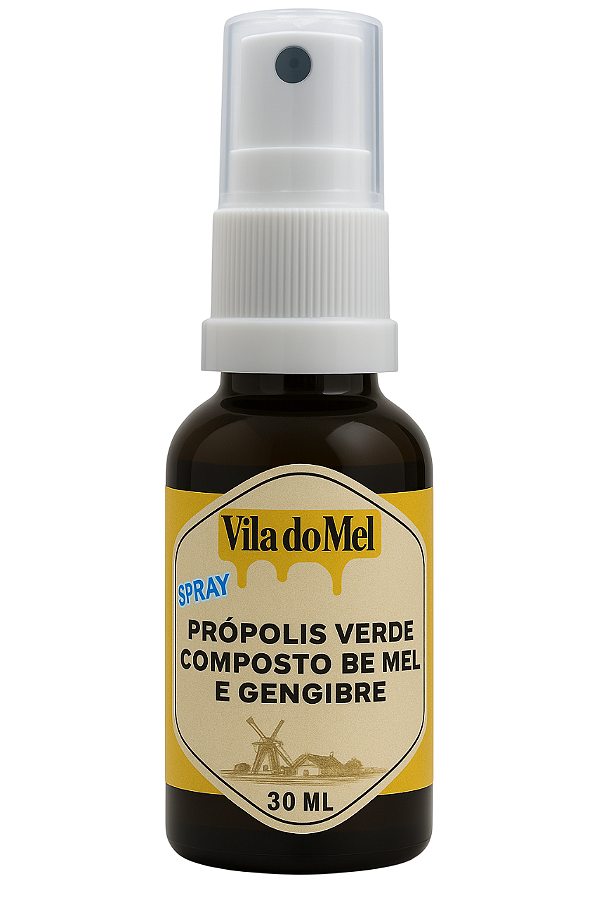 Própolis Verde Composto de Mel e Gengibre 30 ml