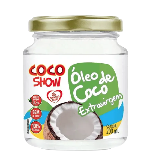 Óleo de Coco Extravirgem, 200 ml