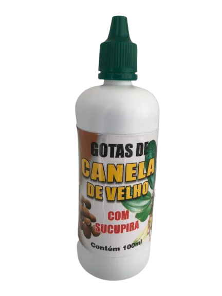 Gotas de Canela de Velho com Sucupira 100ml