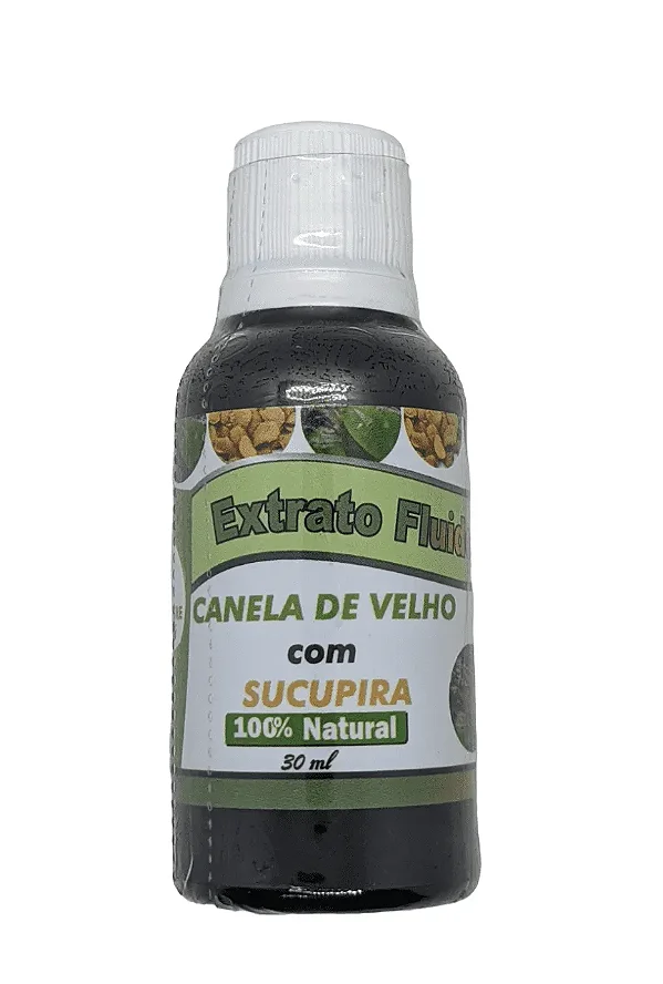 Extrato Fluído de Canela de Velho com Sucupira 30ml