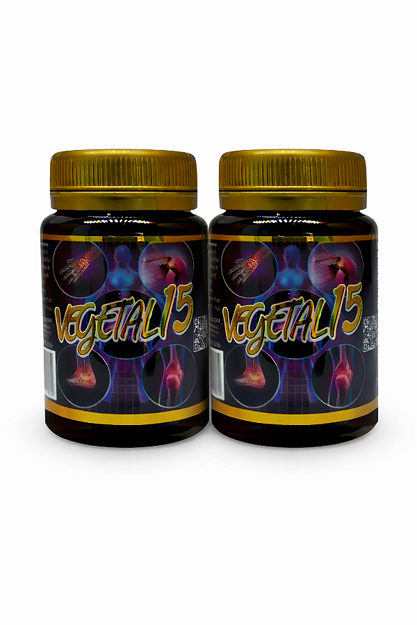 Kit 2 Vegetal 15 – 15 Cápsulas de 500mg