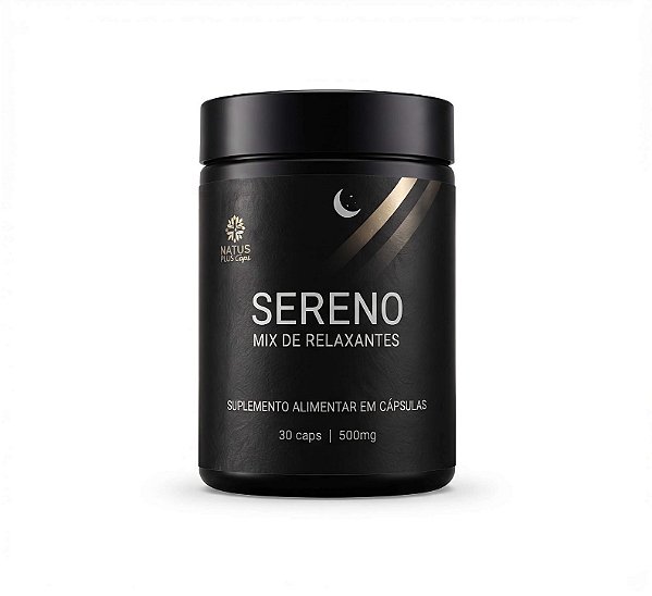 Sereno Mix de Relaxantes (30 Cápsulas | 500mg)
