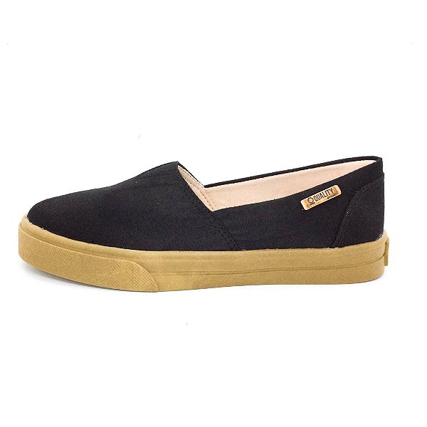 tenis preto e caramelo feminino