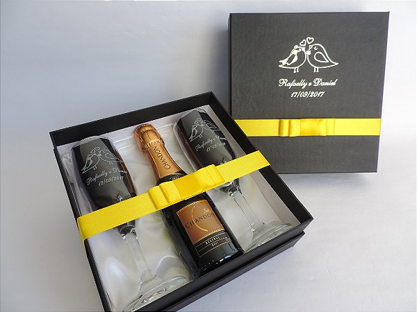 Taça de Champanhe - Kit Duplo + Espaço 187ml