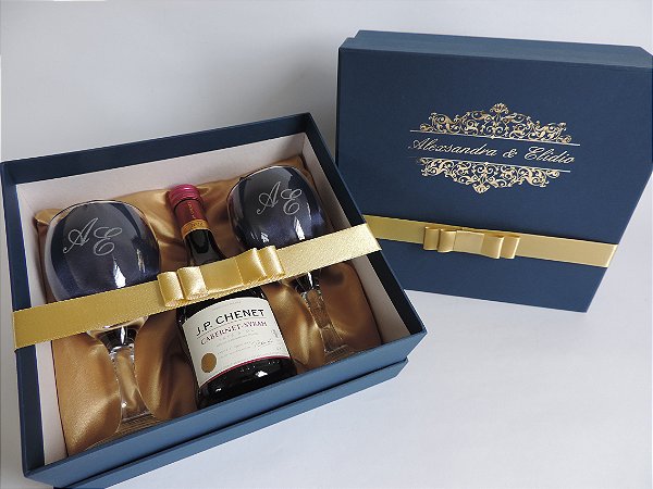 Taça de Vinho - Kit Duplo + Espaço 250ml