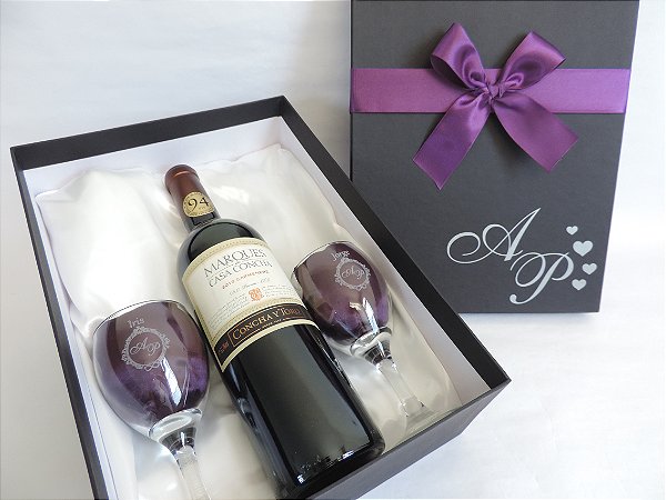 Taça de Vinho - Kit Duplo + Espaço 750ml