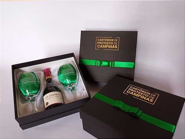Taça de Vinho - Kit Duplo + Espaço 250ml