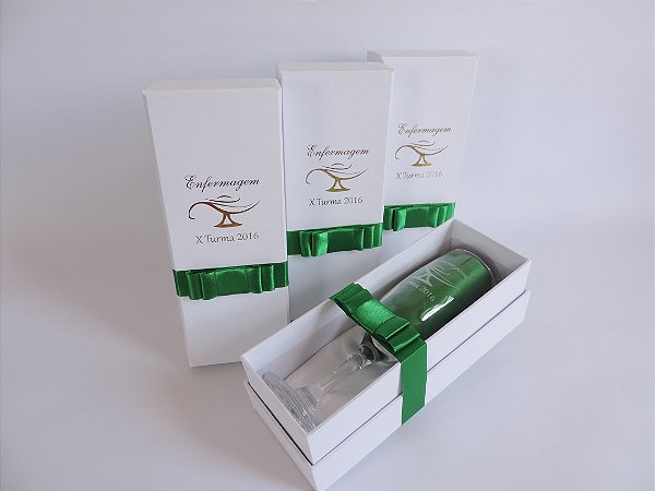 Taça de Champanhe - Kit Individual - FORMATURA